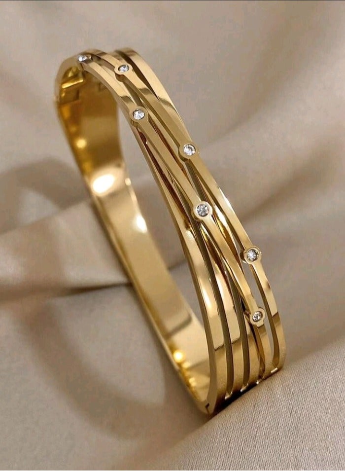 High Quality Stainless Steel Trendy Bracelet For Women - Image 4